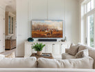 Equestrian Art for Frame TV | Fall Frame TV Art | Hunting Scene Artwork | Rustic Country Farmhouse Decor | Equestrian Decor | Equine Art