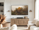 Fall Trees Art for Frame TV | Muted Fall Autumn Landscape | Modern Minimal | Digital Art | Farmhouse Rustic Art | Frame TV Halloween Art