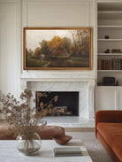 Fall Trees Art for Frame TV | Muted Fall Autumn Landscape | Modern Minimal | Digital Art | Farmhouse Rustic Art | Frame TV Halloween Art