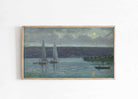 Samsung Frame TV Art Coastal Moody DIGITAL Art Frame TV