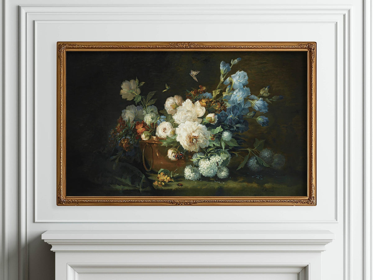 Floral still life art for samsung frame tv spring and summer, image 6