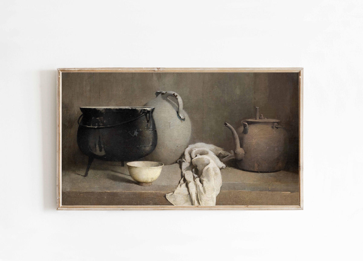 Art for Frame TV | Digital Download Painting | Vintage Art for Frame TV | Autumn TV Art | Halloween | Fall Tv Art | Rustic Farmhouse Decor