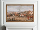 Equestrian Art for Frame TV | Fall TV Screensaver | Hunting Scene Artwork | Rustic Country Farmhouse Decor | Equestrian Decor | Equine Art