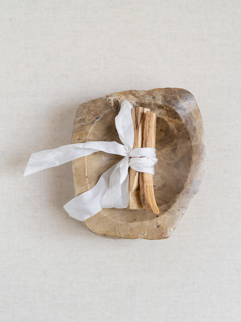 Stone Decorative Tray, Petrified Wood, Marble Bowl, Vintage Stone Bowl, Rustic Bowl, Coffee Table Accessories, Catchall, Marble Stone Dish
