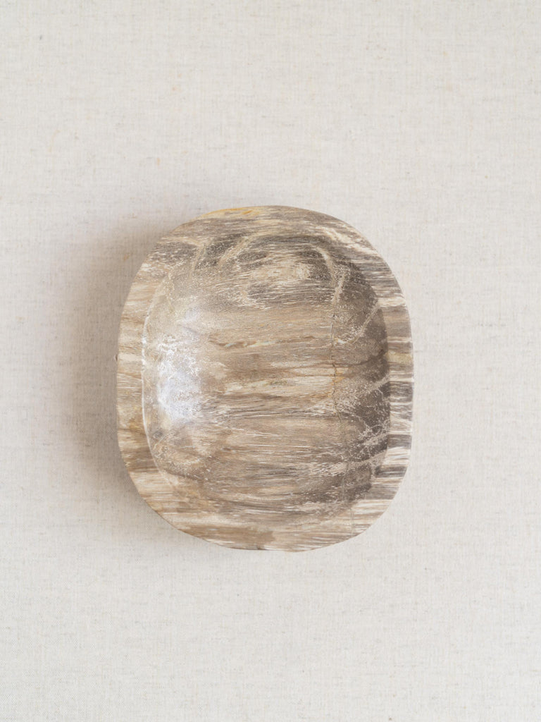 Stone Decorative Tray, Petrified Wood, Marble Bowl, Vintage Stone Bowl, Rustic Bowl, Coffee Table Accessories, Catchall, Marble Stone Dish