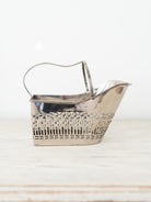 Vintage Silver Wine Champagne Bottle Holder, Gift Idea for Wine Lovers, Wine Engagement Gift, French Wine, French Kitchen Decor